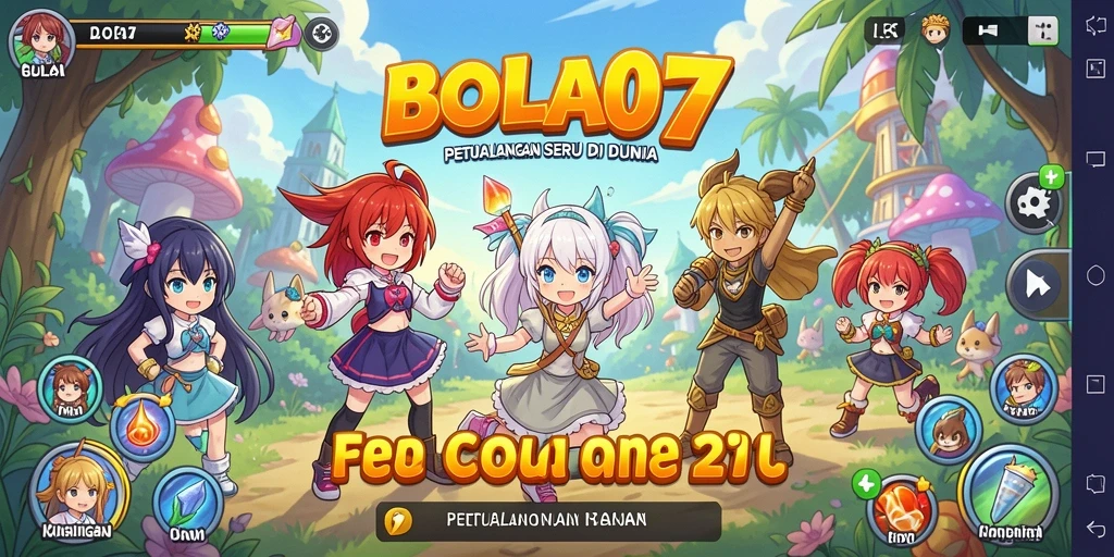 Tangkapan layar menampilkan pertarungan karakter Anime yang epik.