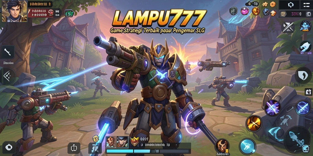 Screenshot gameplay LAMPU777 menampilkan aksi mendebarkan dalam pertempuran strategi.